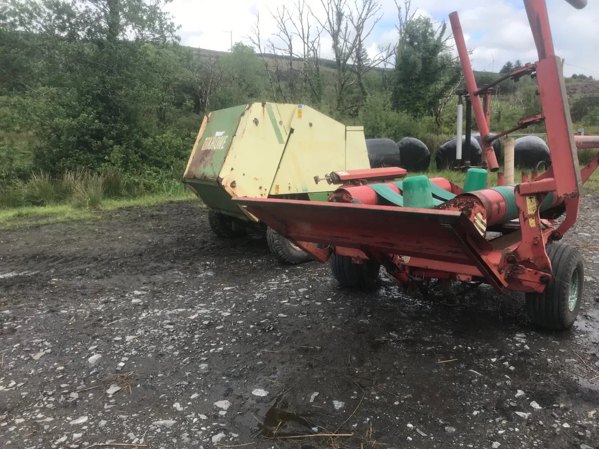 Krone 130 & Kvernland Wrapper - Image 2