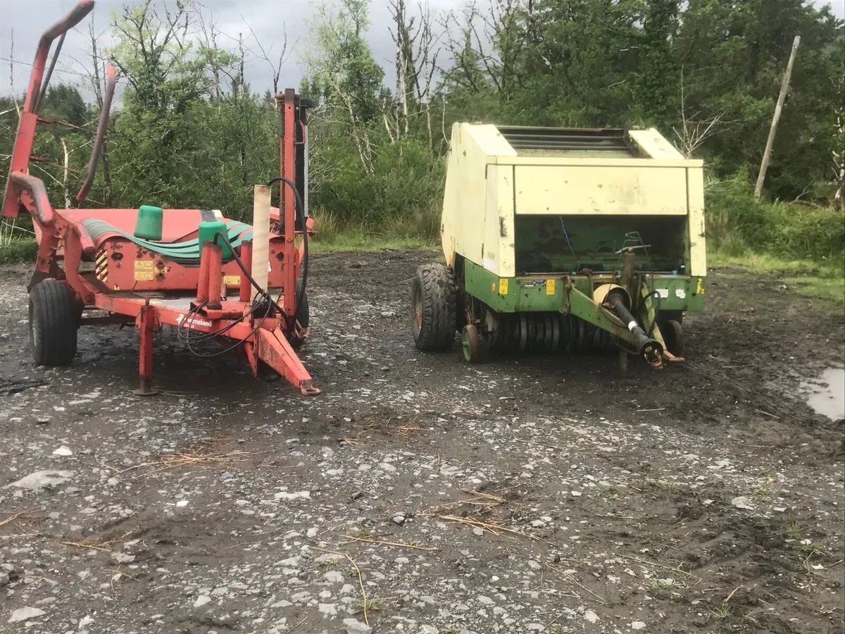 Krone 130 & Kvernland Wrapper - Image 3