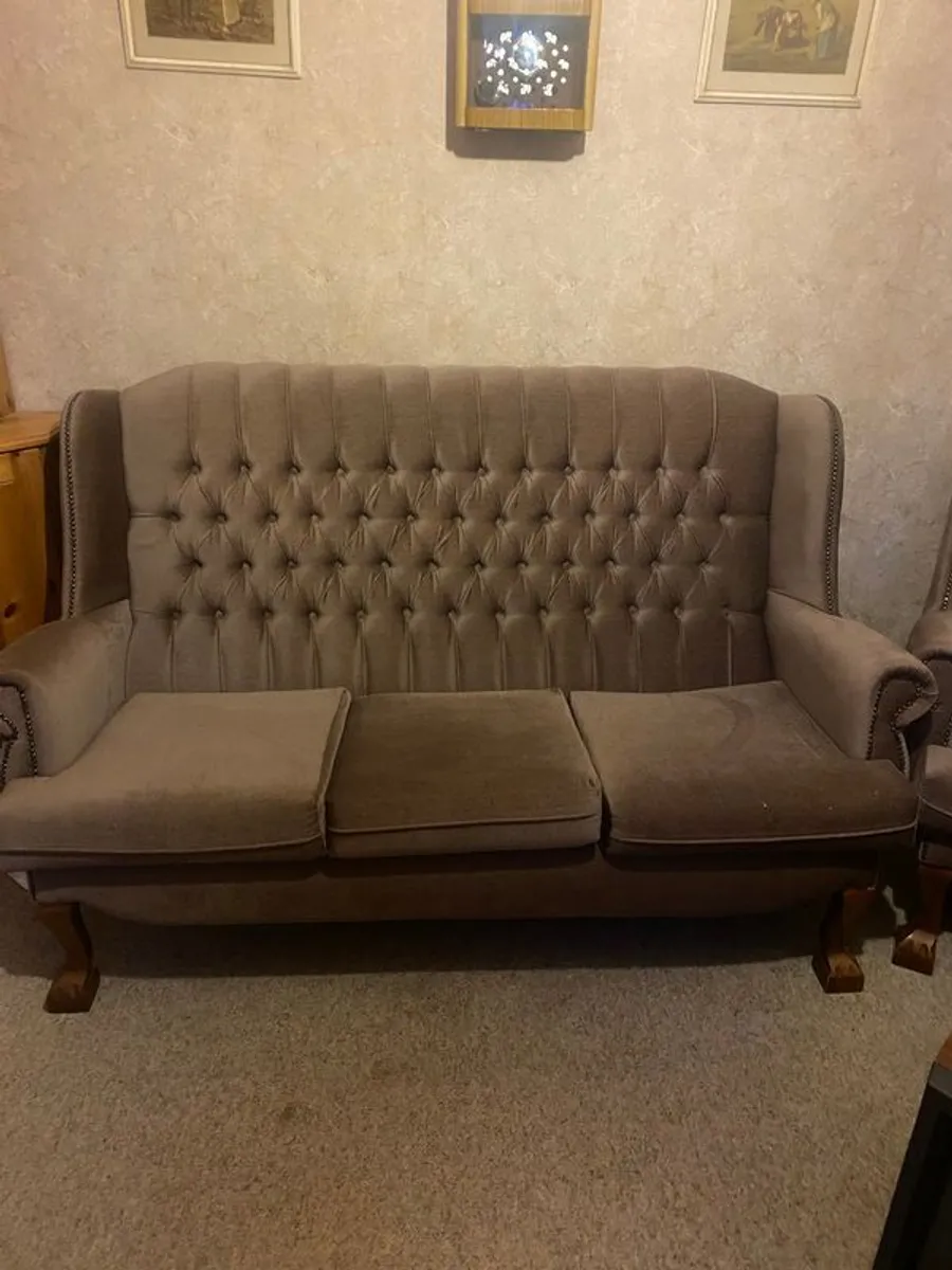 Sofa and arm chair - Image 1