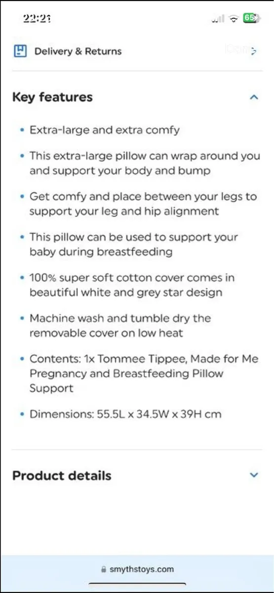 Pregnancy pillow - Image 3