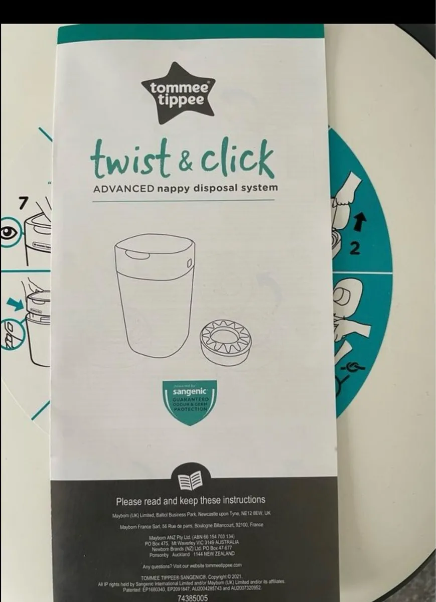 Tommee Tippee Nappy bin - Image 3