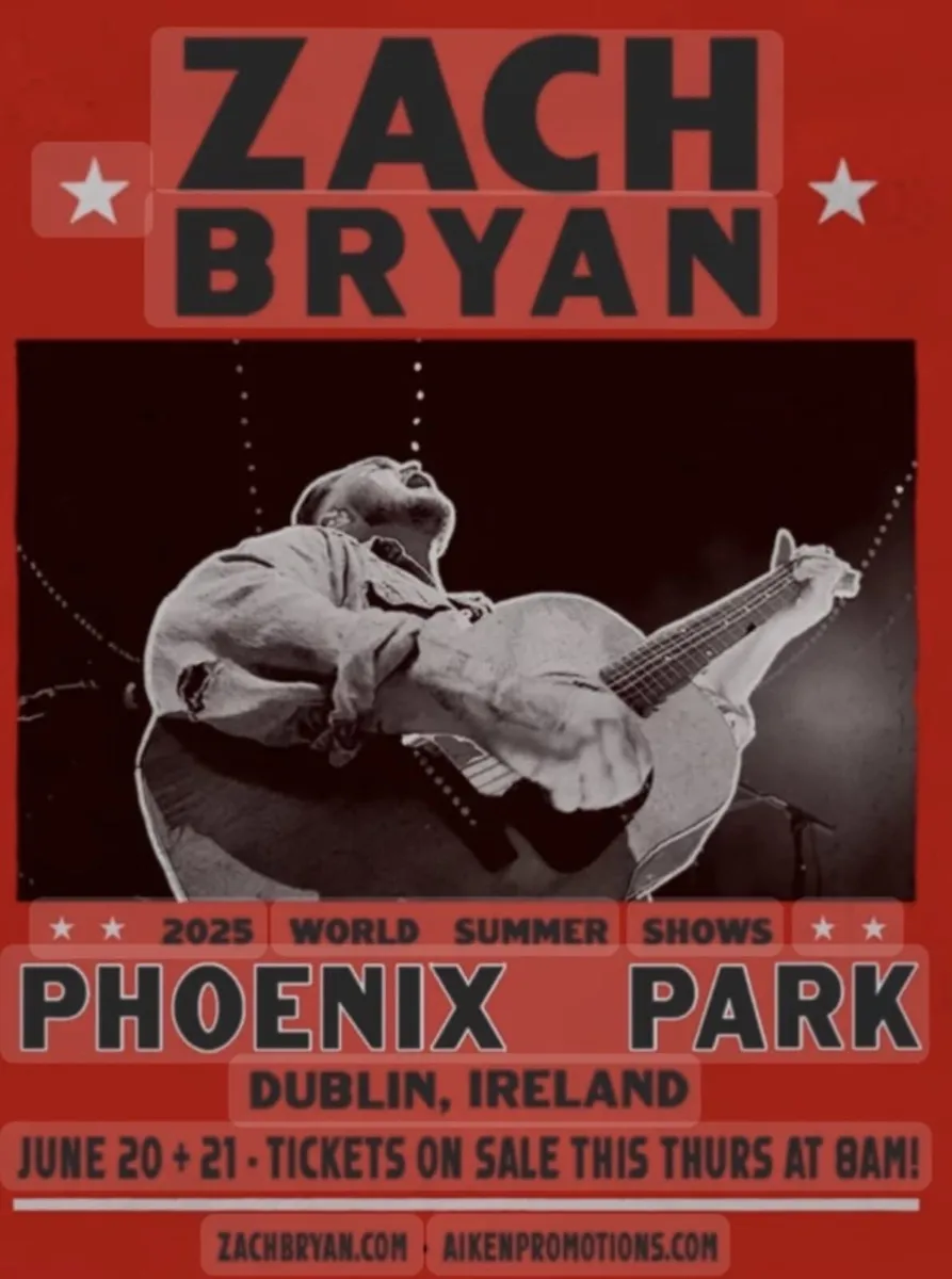 Zach Bryan Tickets. Friday 21st June