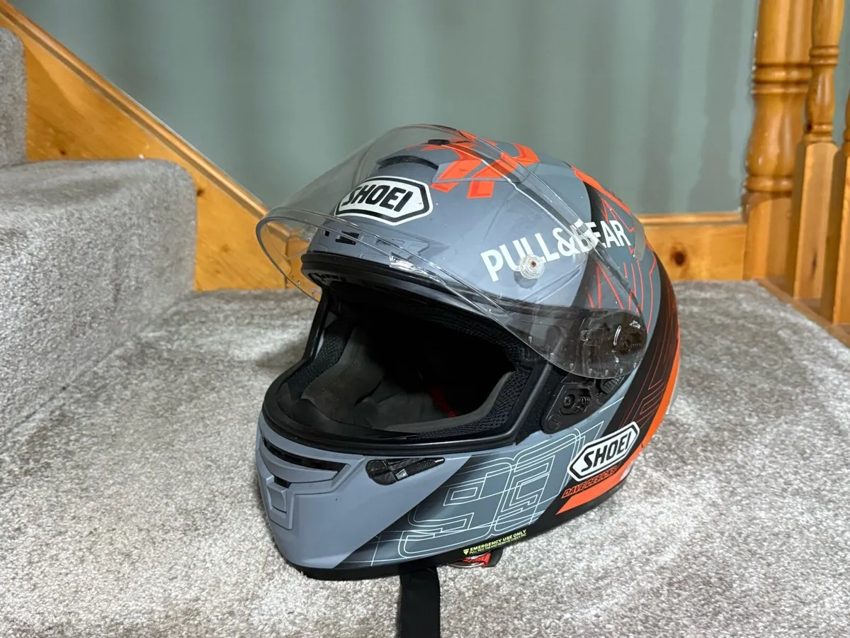 SHOEI X-FOURTEEN MM93  BK CONCEPT 2 HELMET XL - Image 1