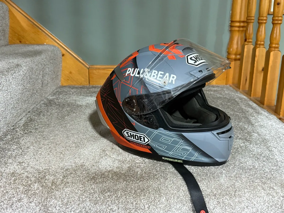 SHOEI X-FOURTEEN MM93  BK CONCEPT 2 HELMET XL - Image 2