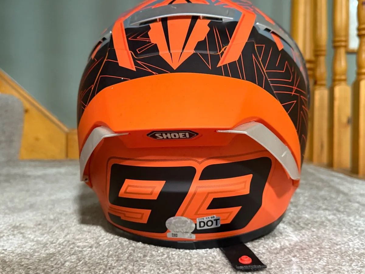 SHOEI X-FOURTEEN MM93  BK CONCEPT 2 HELMET XL - Image 3