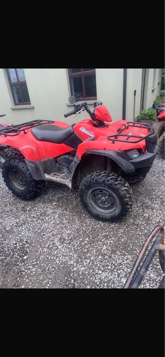Suzuki 500 kingquad ( power steering )