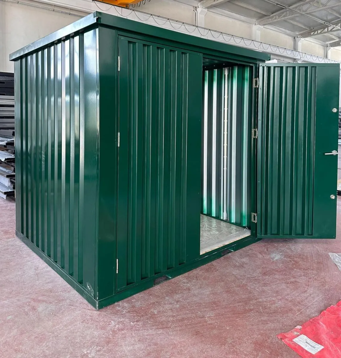Steel shed, flatpack storage,  kiosk,  container - Image 4