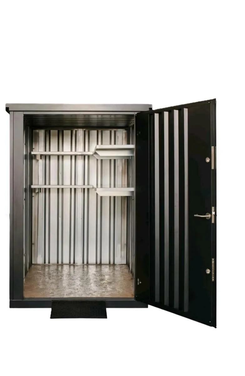 Steel shed, flatpack storage,  kiosk,  container - Image 4