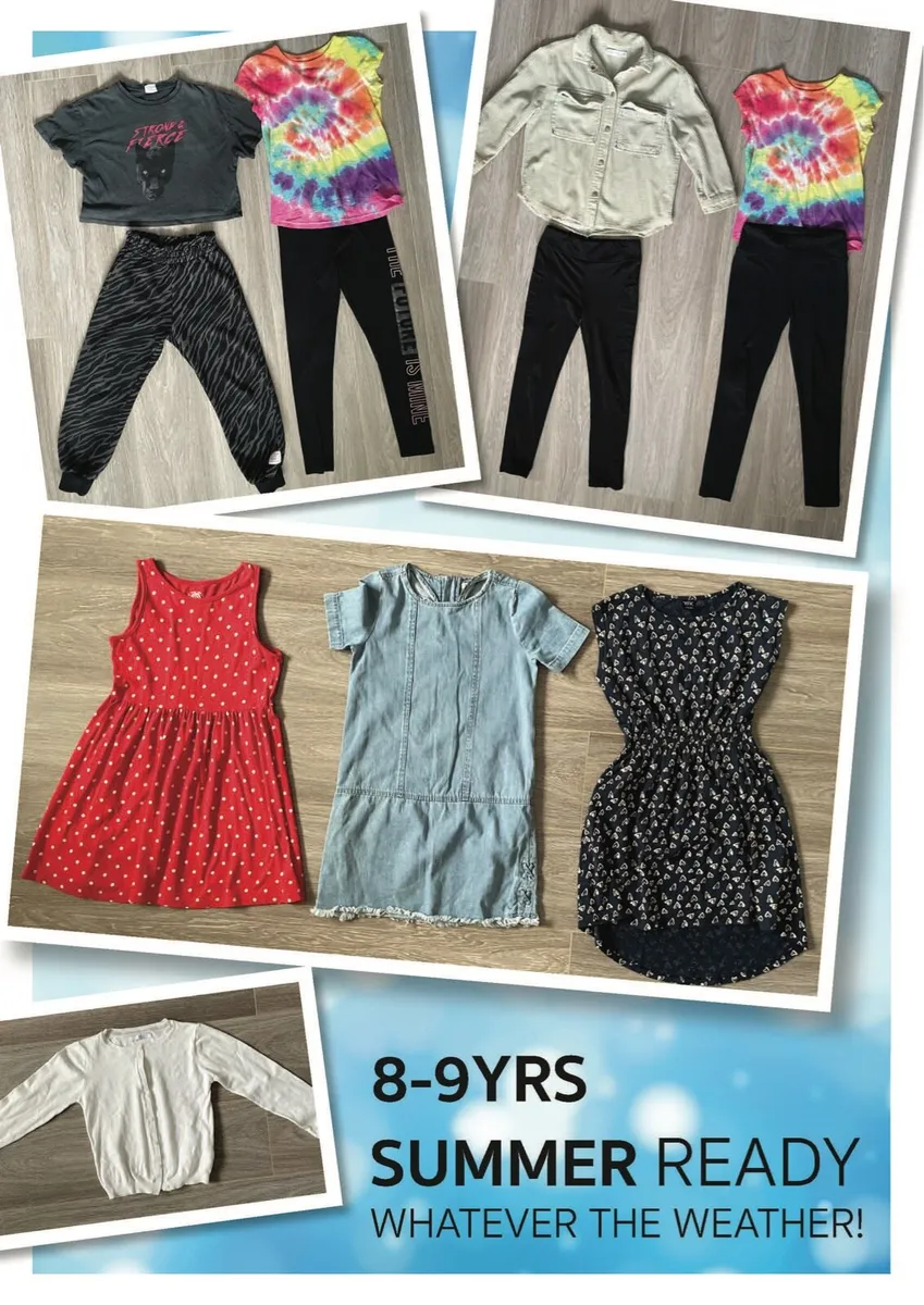 Girls Clothes Bundle 8-9yrs