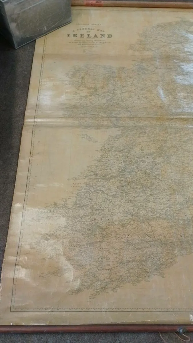 Antique Ordinance Survey Map Of Ireland - Image 2