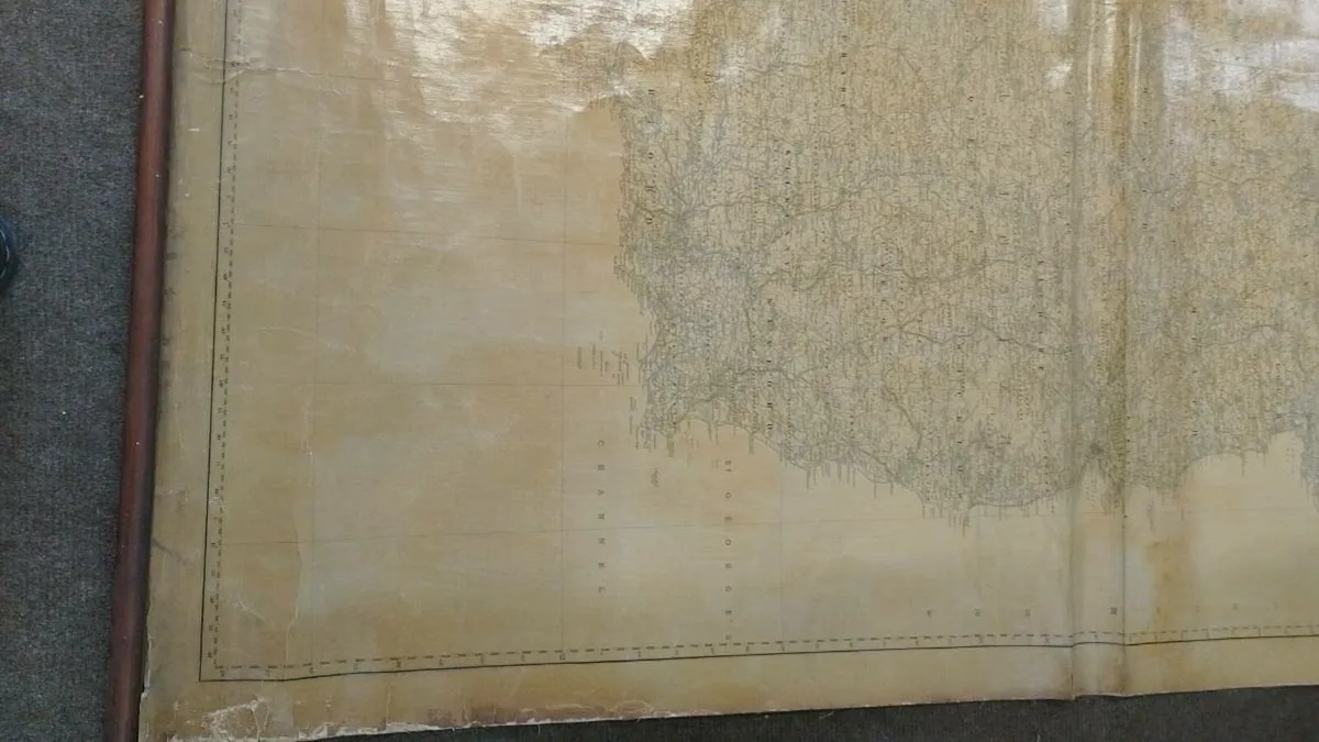Antique Ordinance Survey Map Of Ireland - Image 3