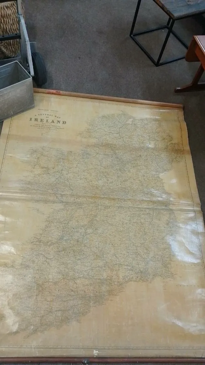 Antique Ordinance Survey Map Of Ireland - Image 1