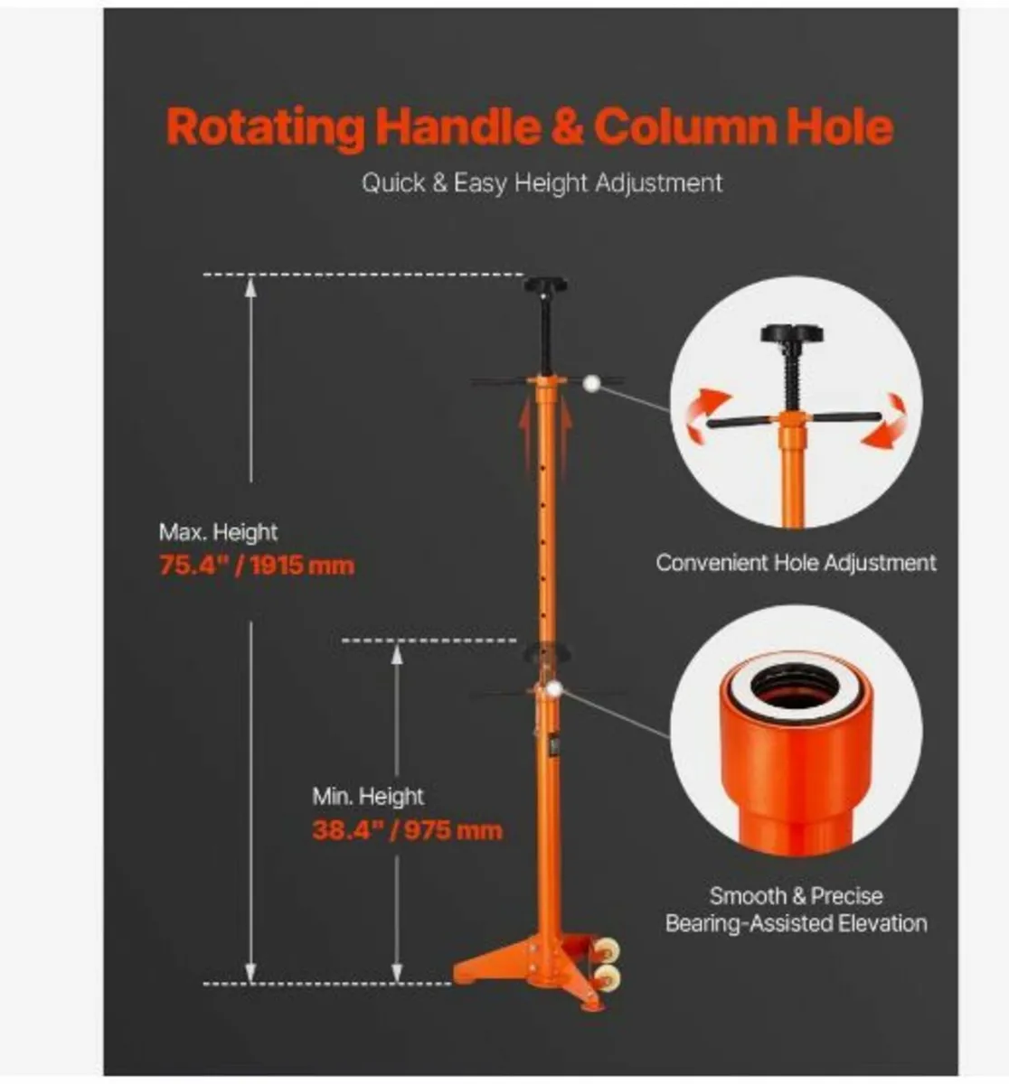 Underhoist Support Stand 3/4Ton Capacity - Image 2
