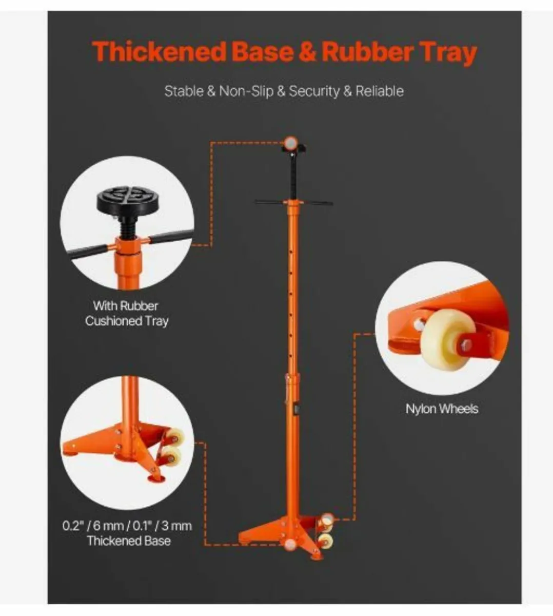 Underhoist Support Stand 3/4Ton Capacity - Image 3
