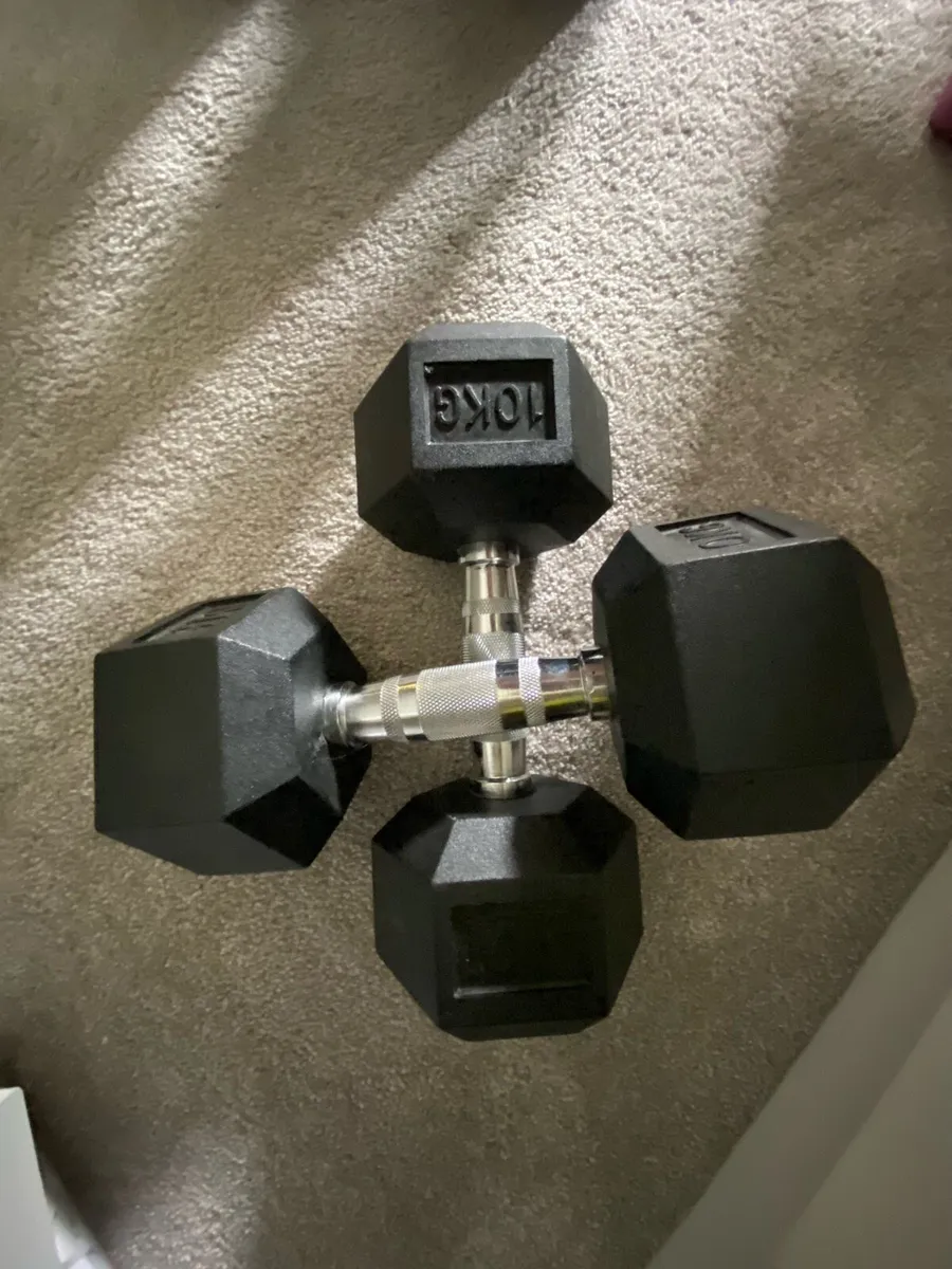 10kg dumbbells