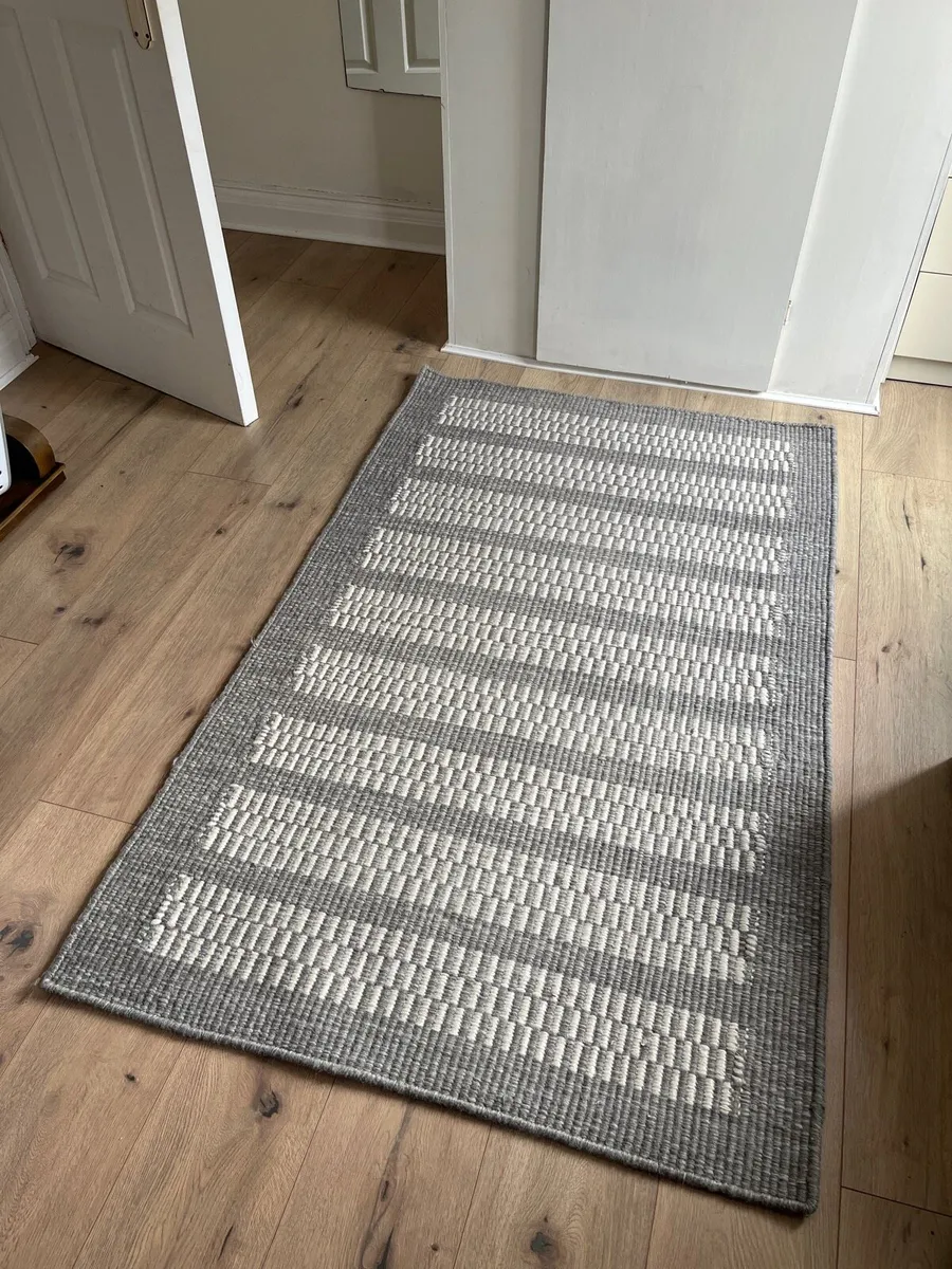 Grey Wool Rug - Image 1
