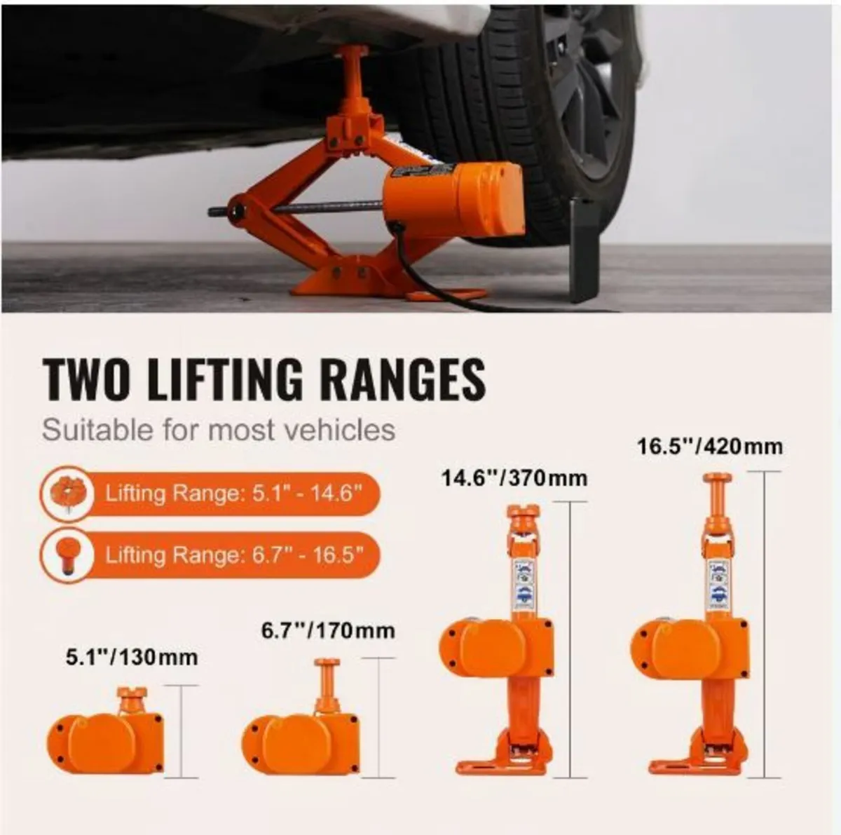 Electric Car Jack Floor Jack 3 Ton - Image 4