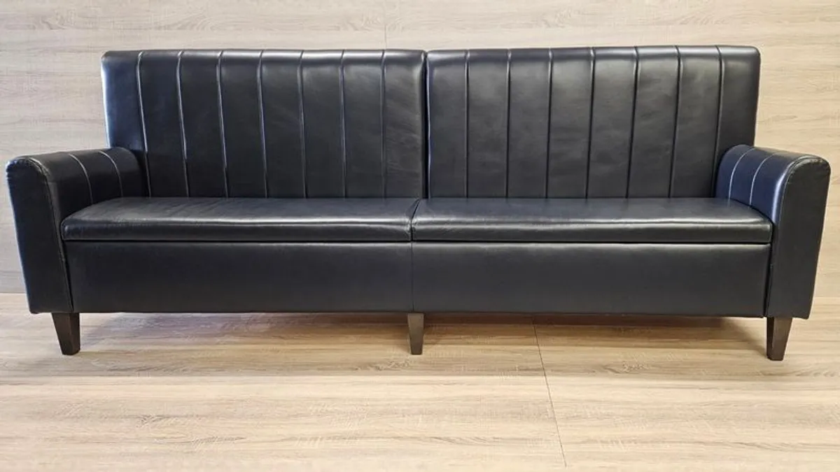 Banquette Natural Leather, 250 cm - Image 1