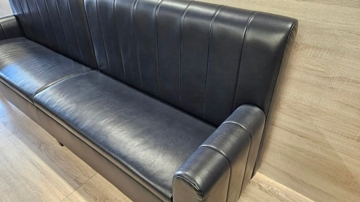 Banquette Natural Leather, 250 cm - Image 4