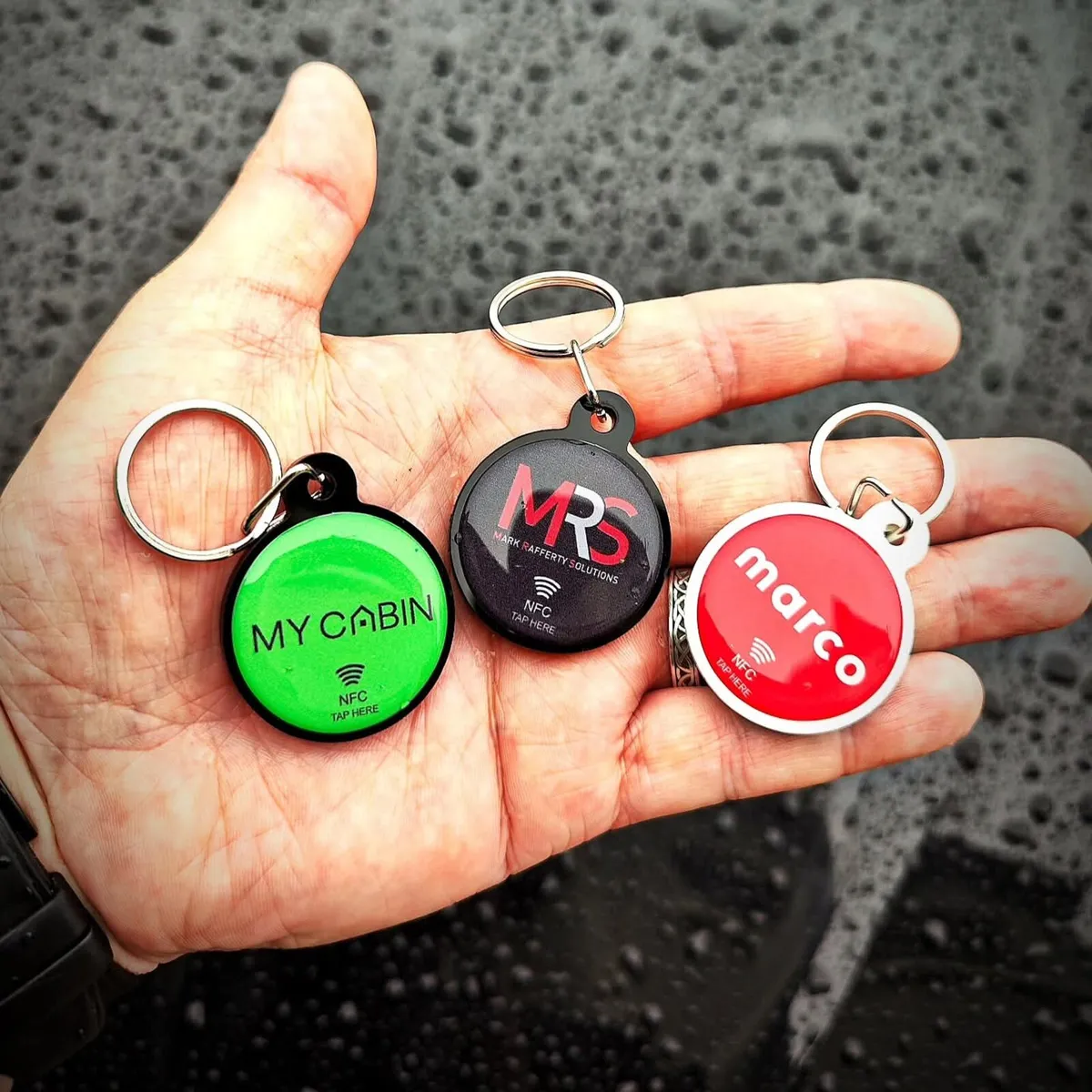 NFC KEYRINGS TAGS FOR ALL TYPES OF BUSINESS - Image 1