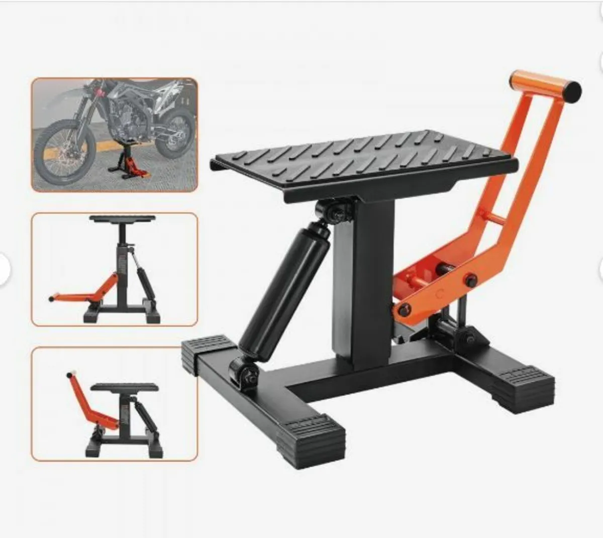 Dirt Bike Lift Stand, Motorcycle Jack Lift - Image 4