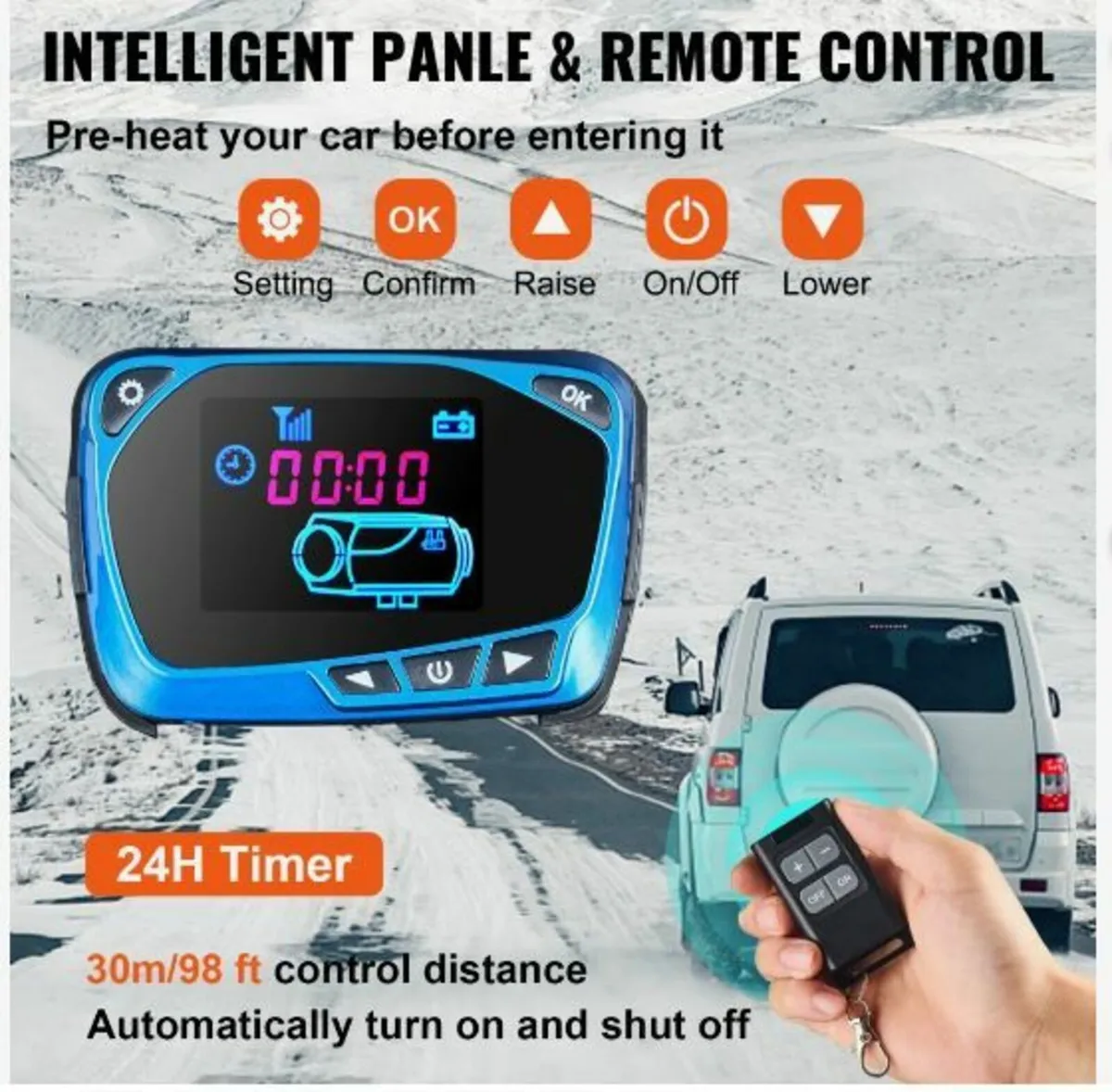 Upgraded Diesel Air Heater 8KW Parking Heater - Image 2