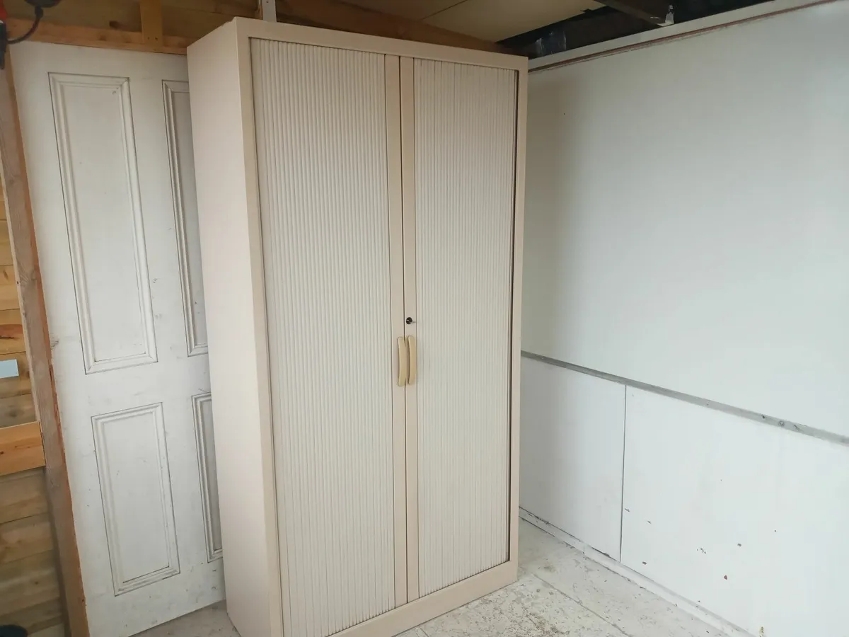 Delivery - Large Storage Cabinet with Key - Image 1