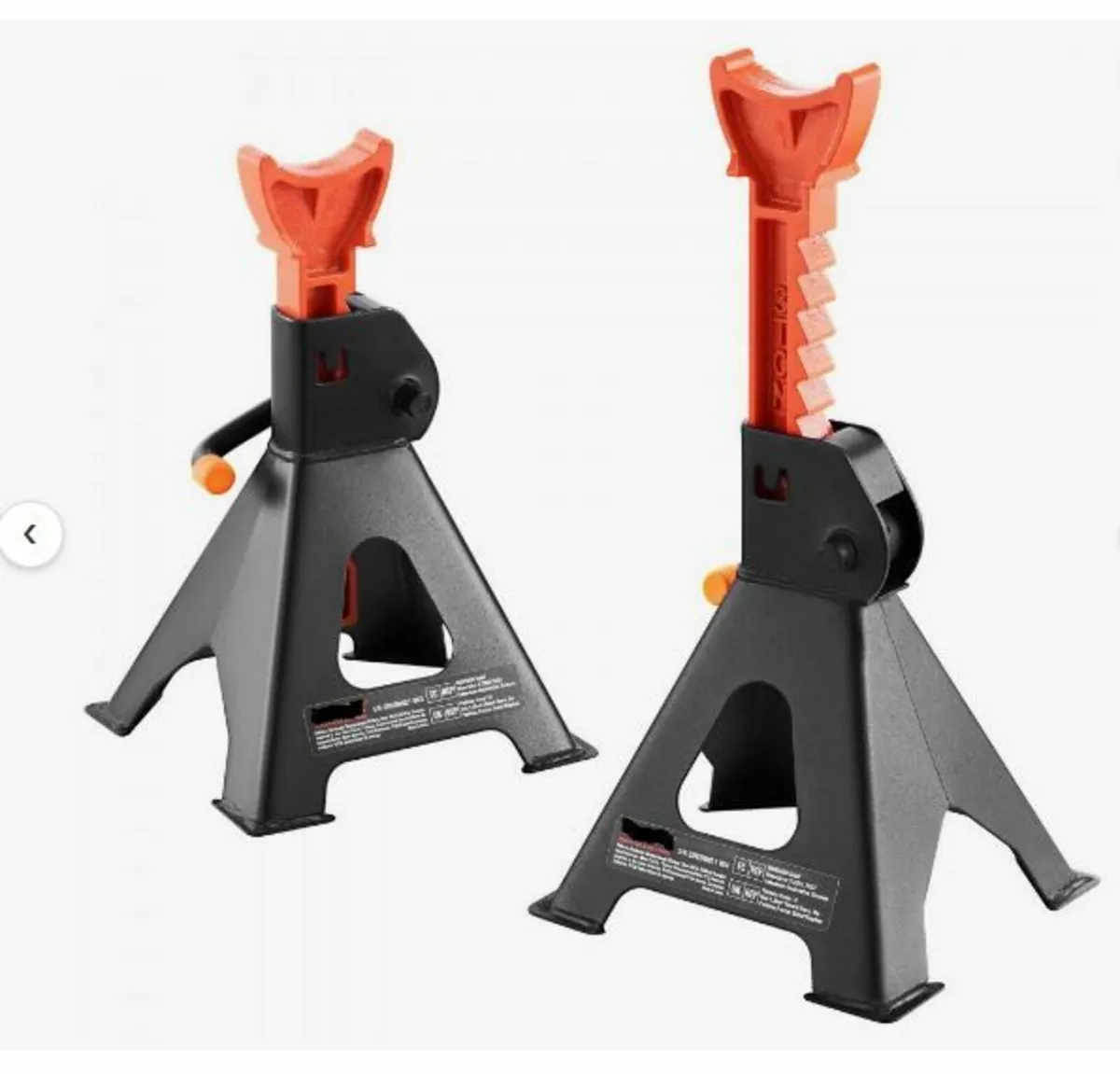 Jack Stands, 3 Ton (6,000 lbs) Capacity - Image 1