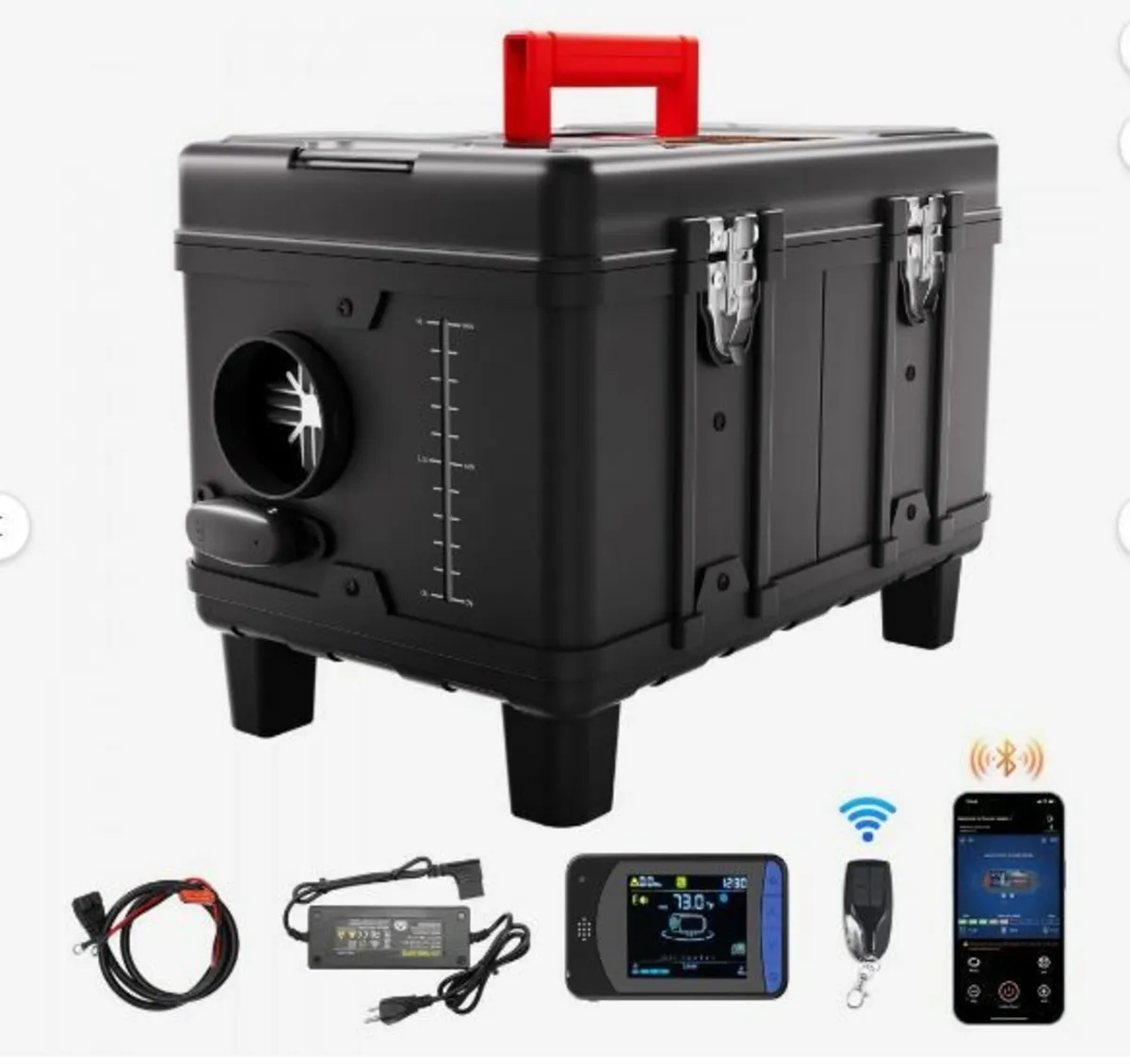 Diesel Air Heater 12V/24V 8KW Bluetooth - Image 1