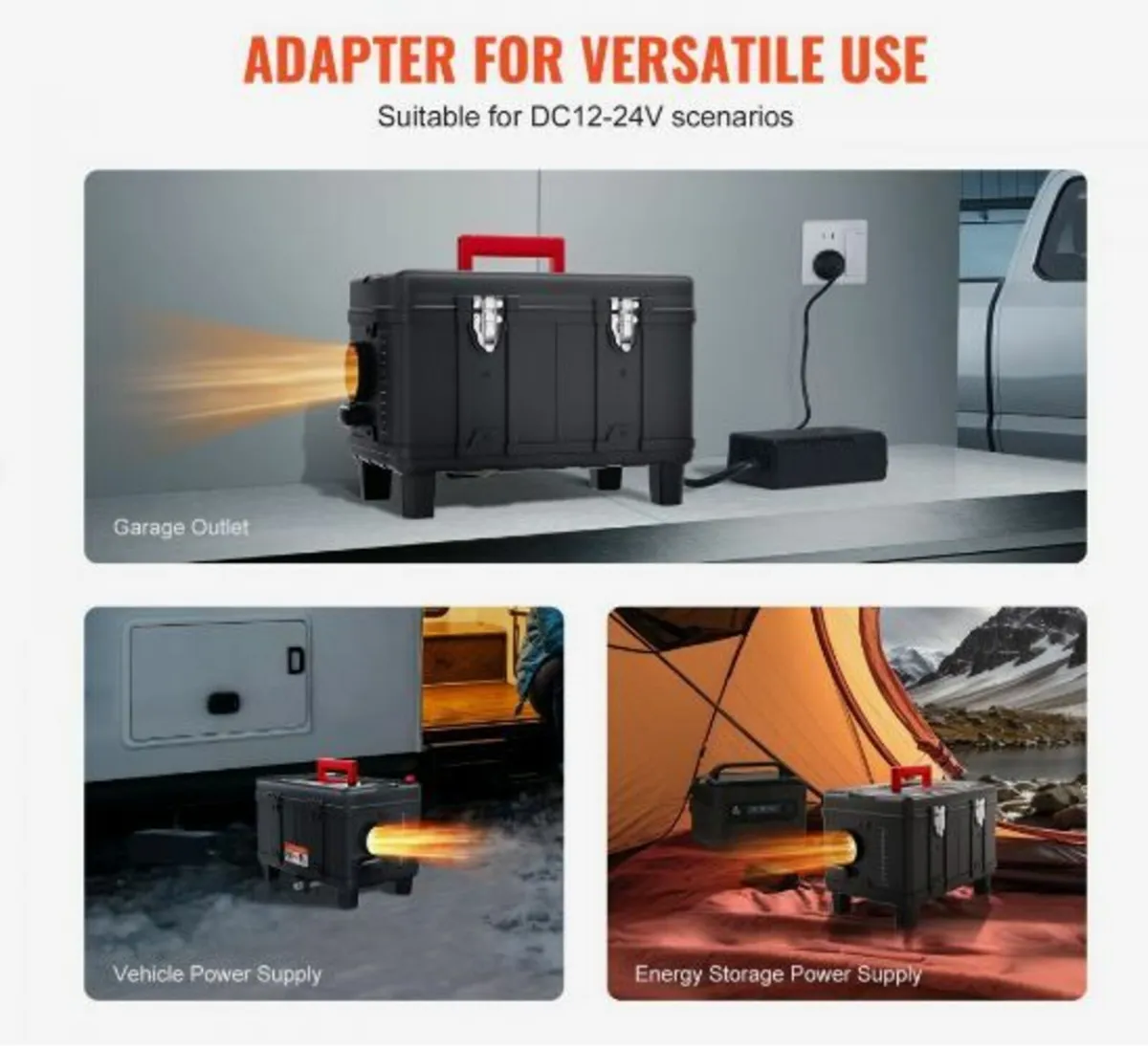 Diesel Air Heater 12V/24V 8KW Bluetooth - Image 2