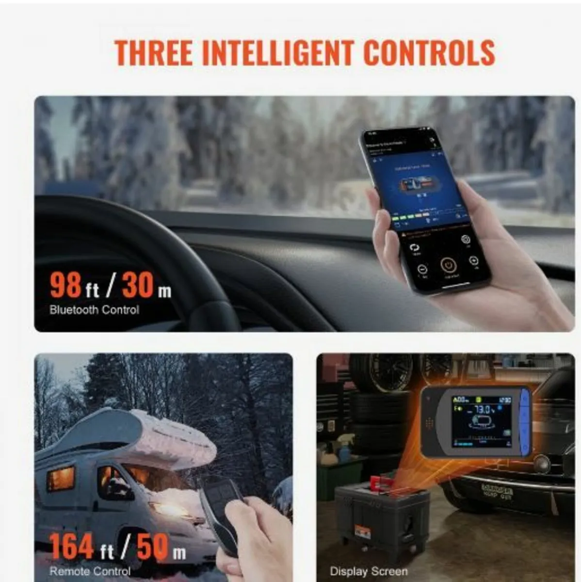 Diesel Air Heater 12V/24V 8KW Bluetooth - Image 4
