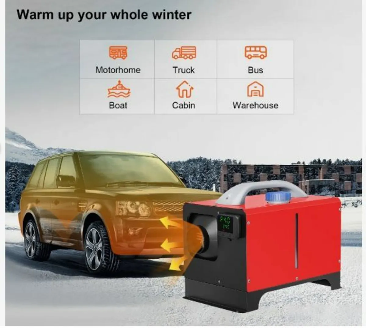 Diesel Air Heater, 8KW Parking Heater - Image 2