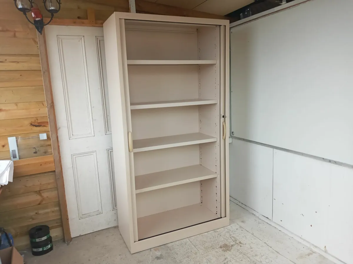 Delivery - Large Storage Cabinet with Key - Image 2