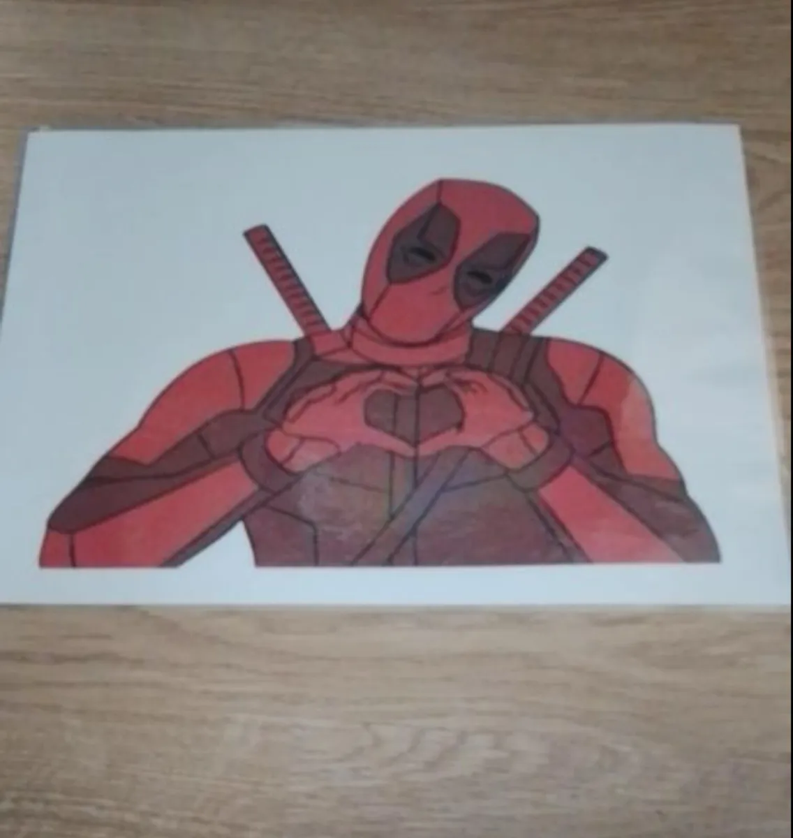 Deadpool a4 poster