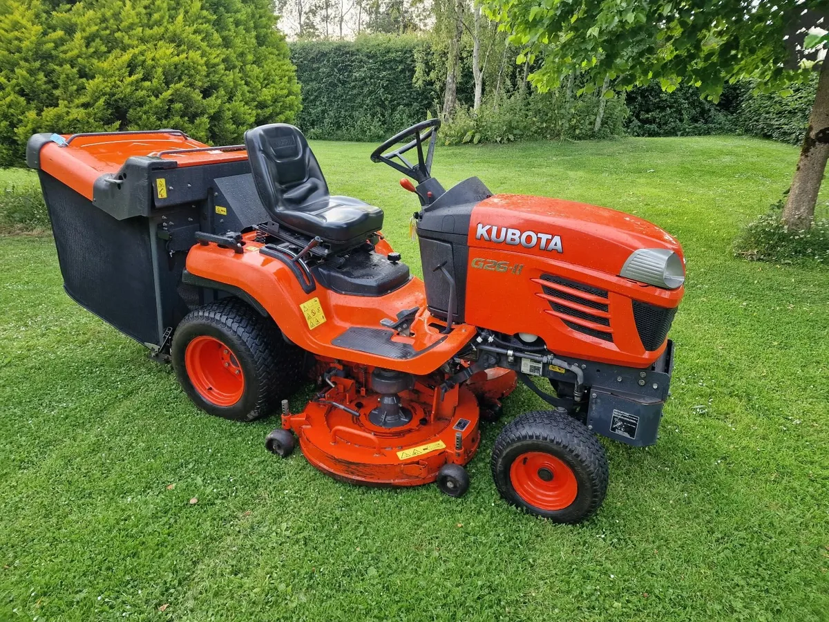 Kubota G26-II Ride on mower lawnmower - Image 1