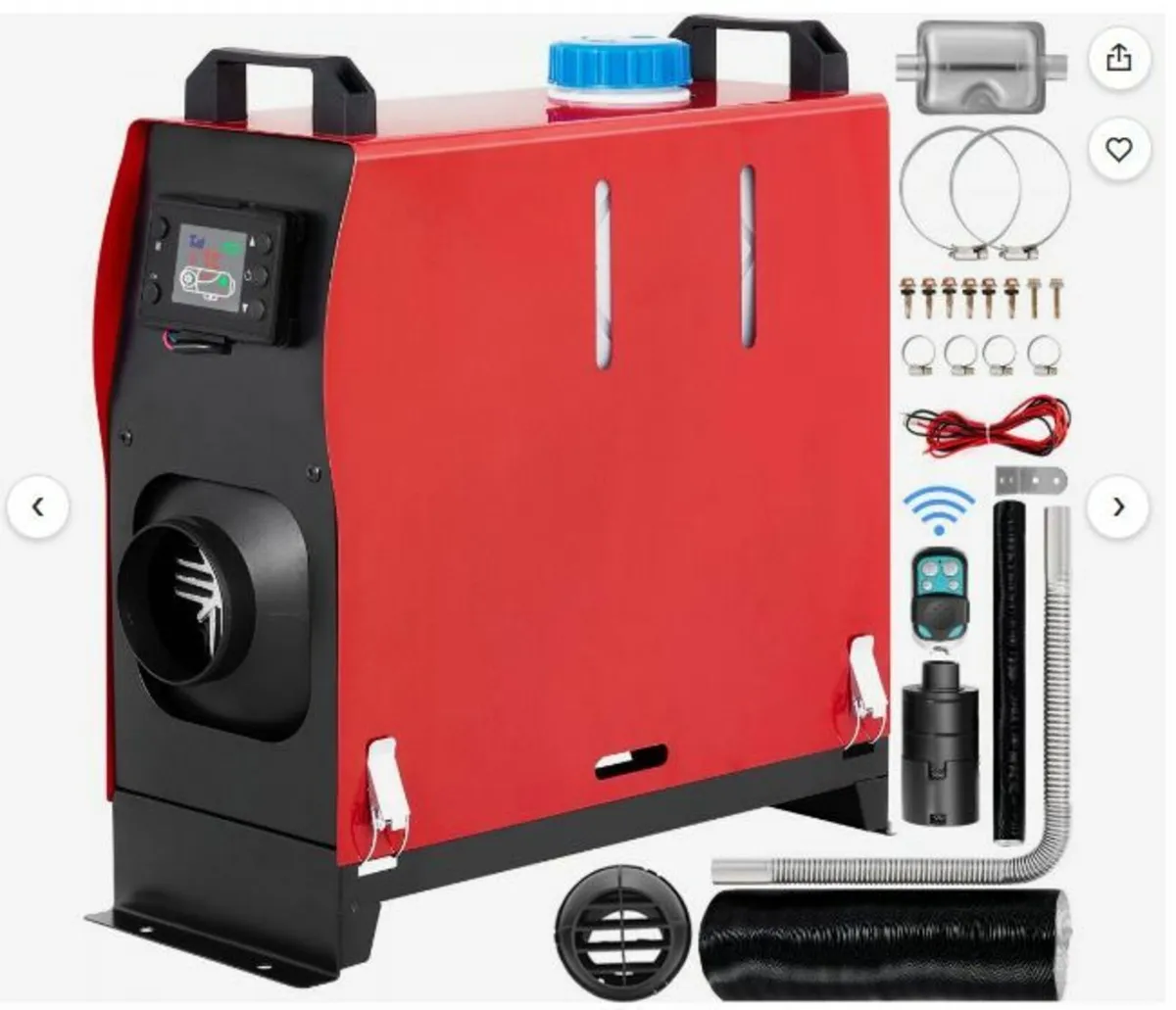 Air Diesel Heater Fuel Heater 12V 8KW - Image 1