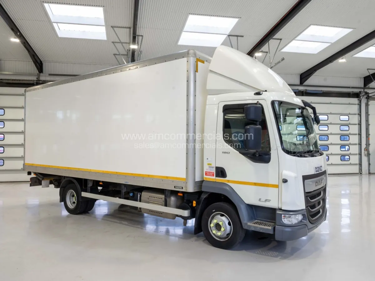 2021 (21) DAF LF 180 Box Truck, 7.5 Tonne - Image 1