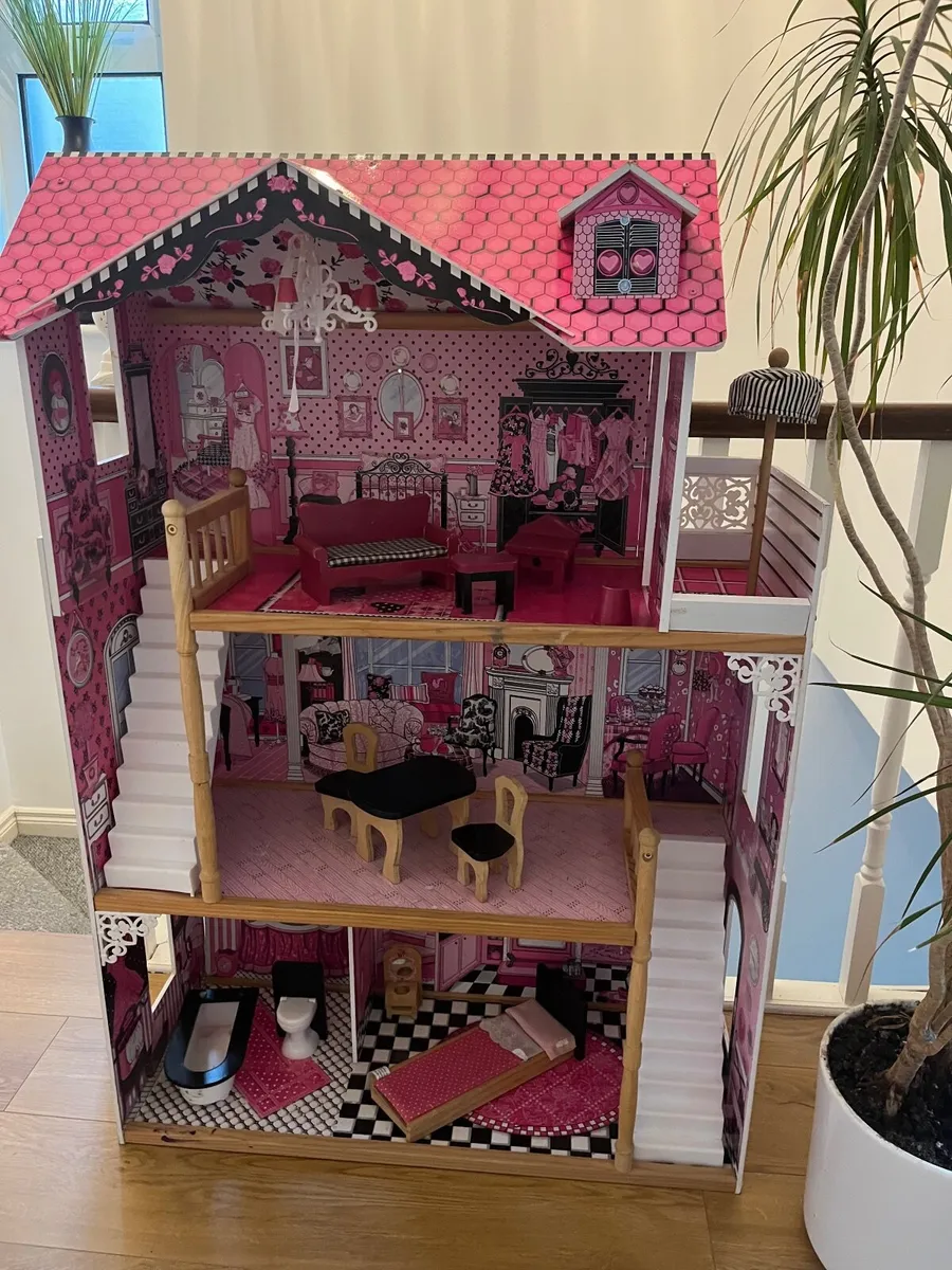 Wooden Dollhouse - Image 1