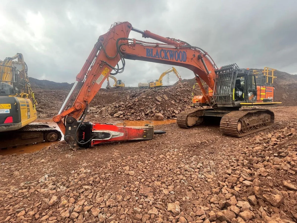 Rammer BR5011 Hydraulic Breaker/ Rock Hammer 50T - Image 3
