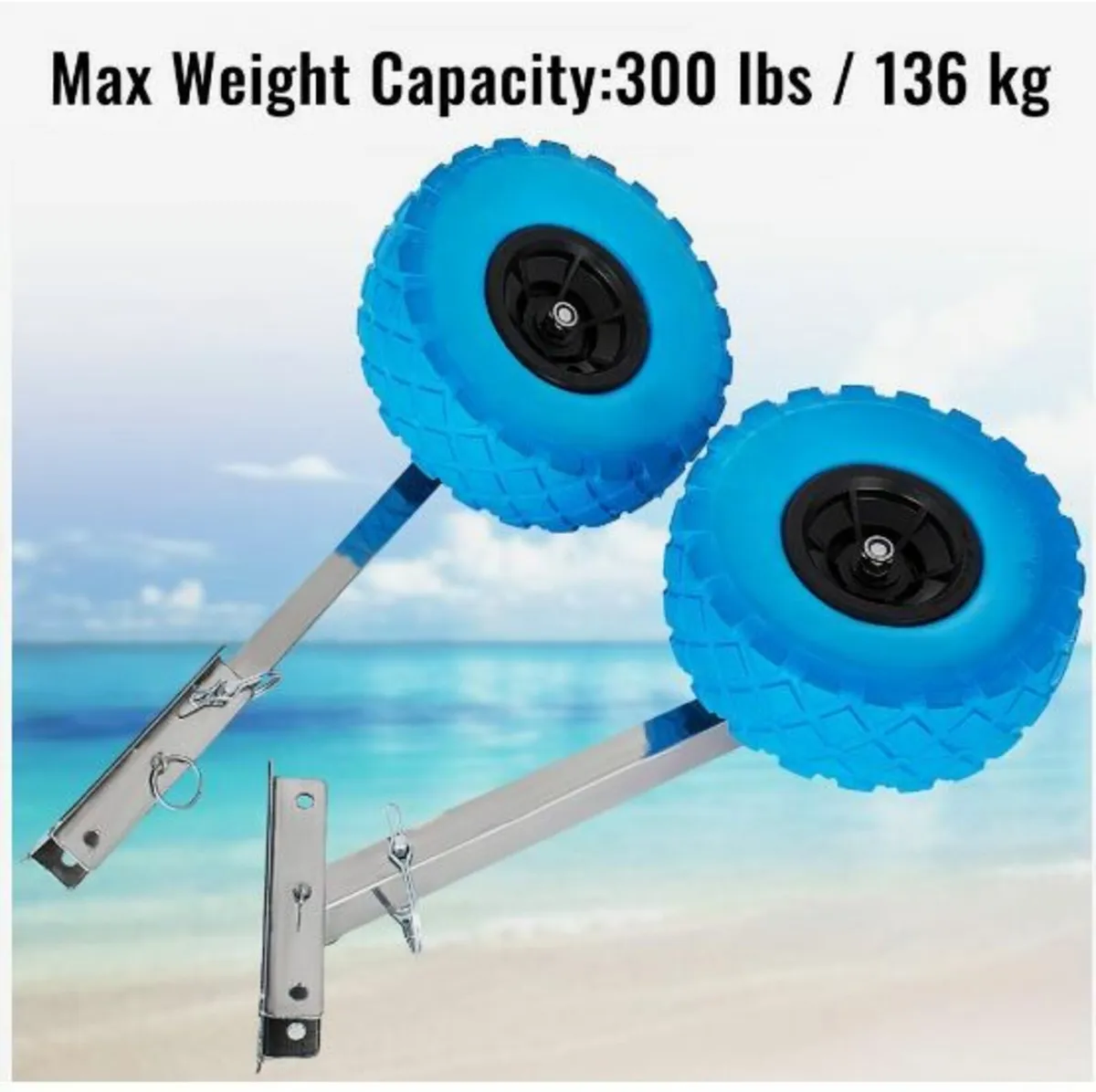 Boat Transom Launching Wheel Dolly - Image 4