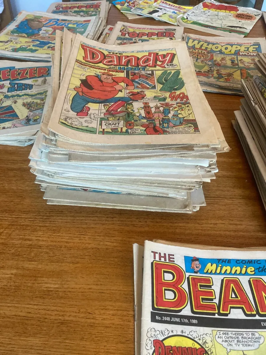 Vintage Comics- Large Collection-The Beano ETC. - Image 2