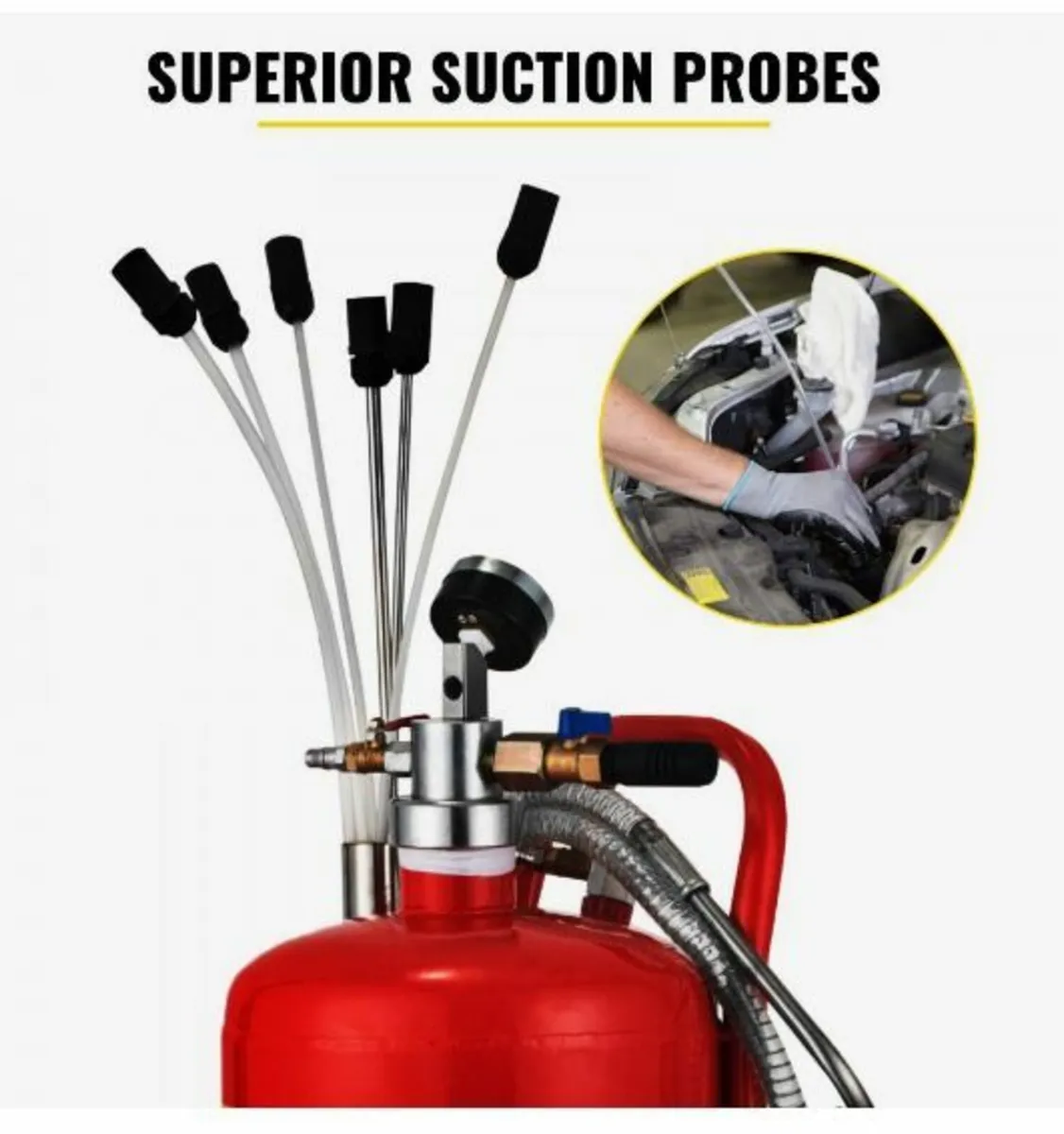 5 Gallon/22.7L Oil Extractor, Portable Air - Image 4
