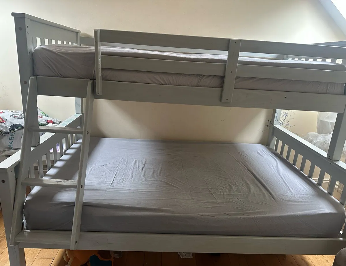 Double and Single Bunk Bed - Image 2