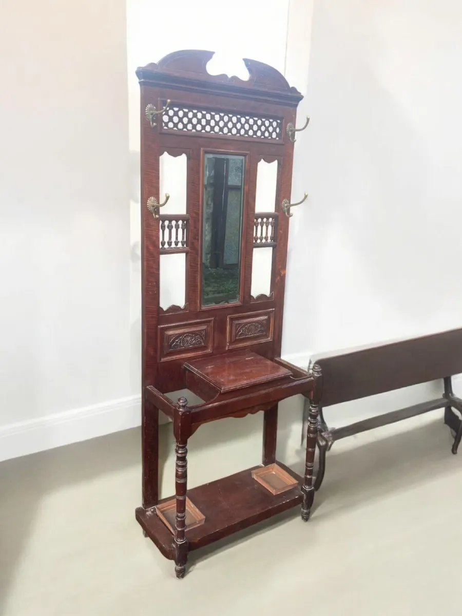 Antique Hall Stand - 1920`s. - Image 3