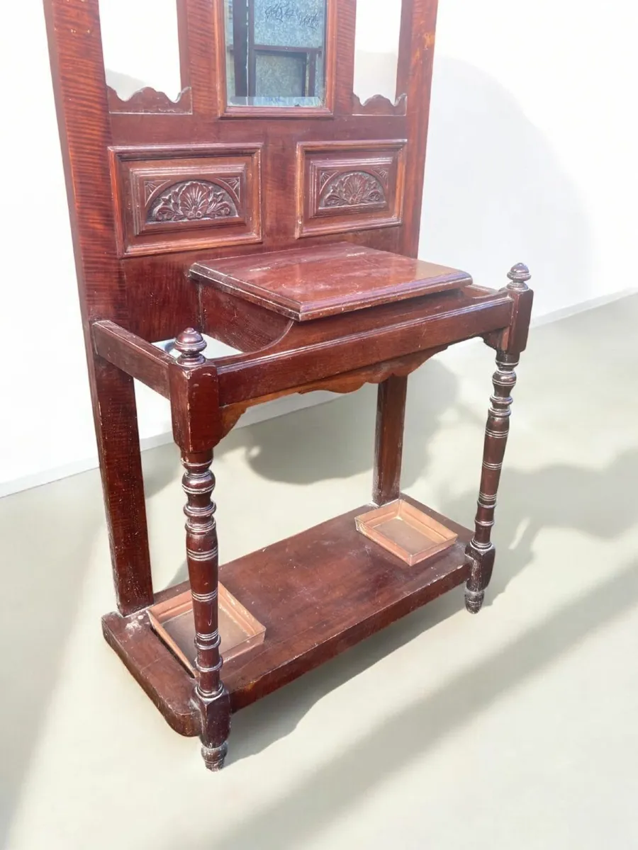 Antique Hall Stand - 1920`s. - Image 4