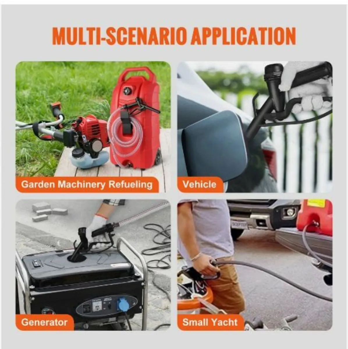 16 Gallon Fuel Caddy Portable Gas - Image 4