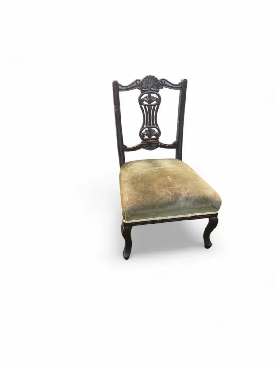 Antique Chair - Low - Image 4