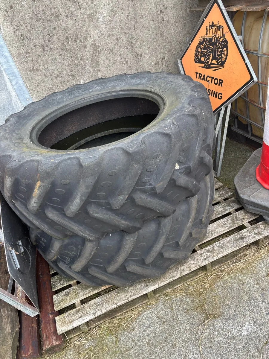 BKT 420/70 R28 pair - Image 2