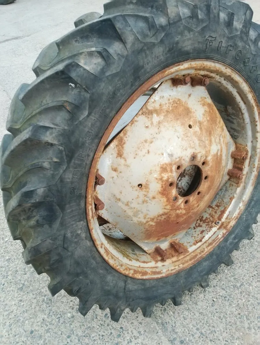 Wheels tyres 13.6R36 Sankey Massey & 13.6R38 Duals - Image 1