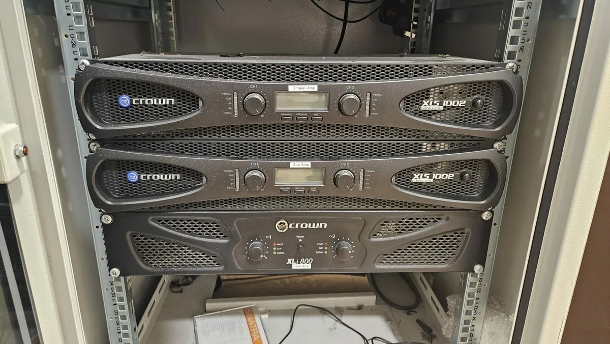 Crown Amplifier x2 - Image 2